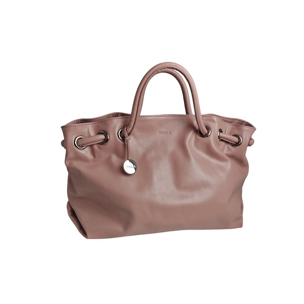 Light Dusty Mauve FURLA Carmen Leather Purse